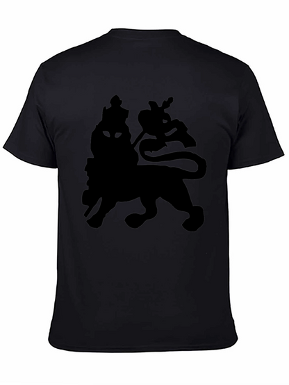 Lion of Judah Graphic Tee - Black T-Shirt