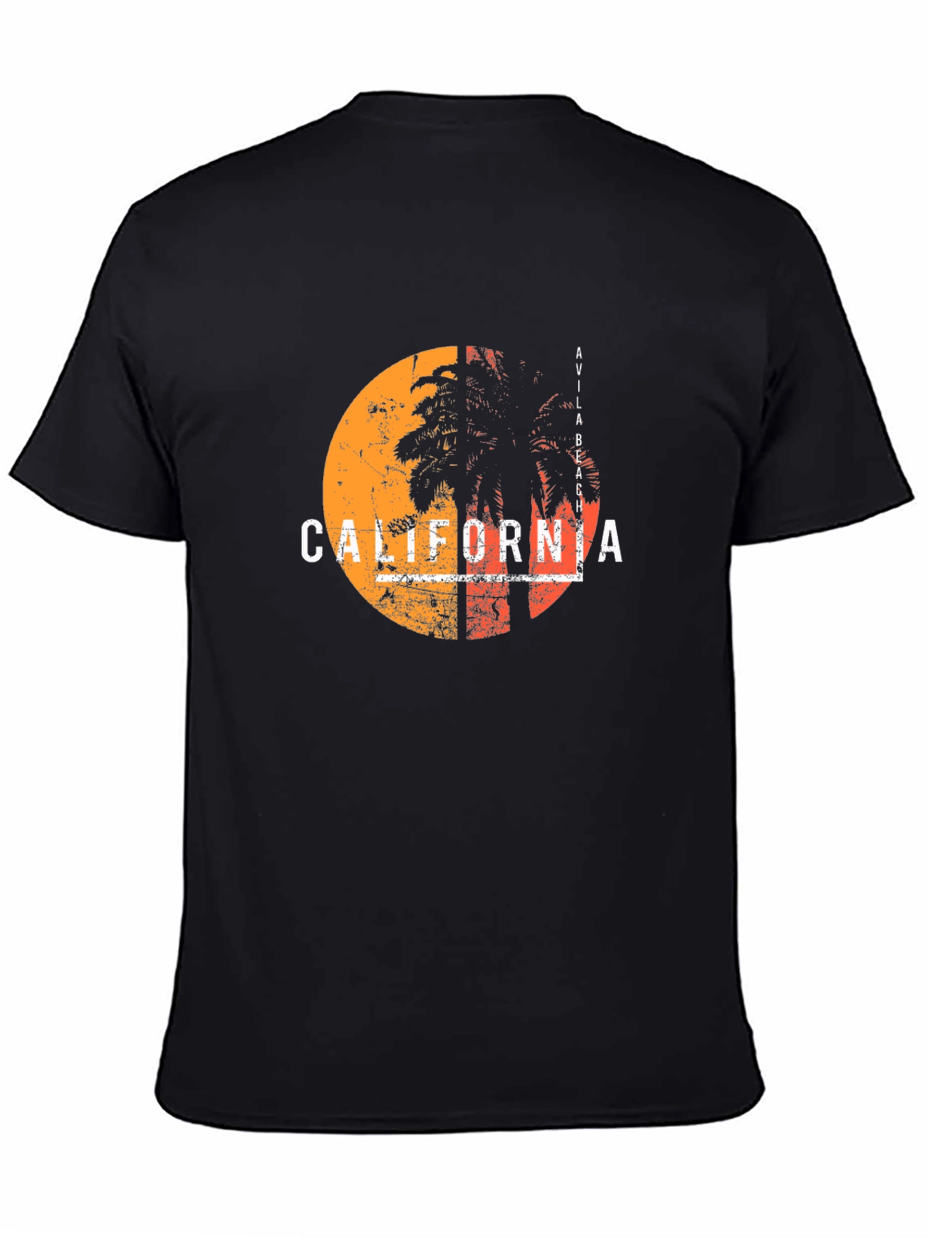 California Palm Tree Graphic T-Shirt