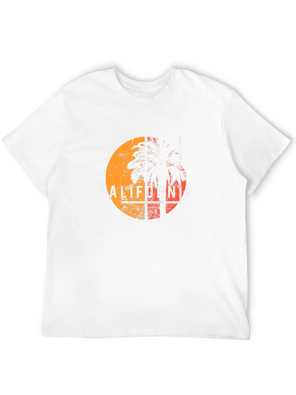 California Palm Tree Graphic T-Shirt