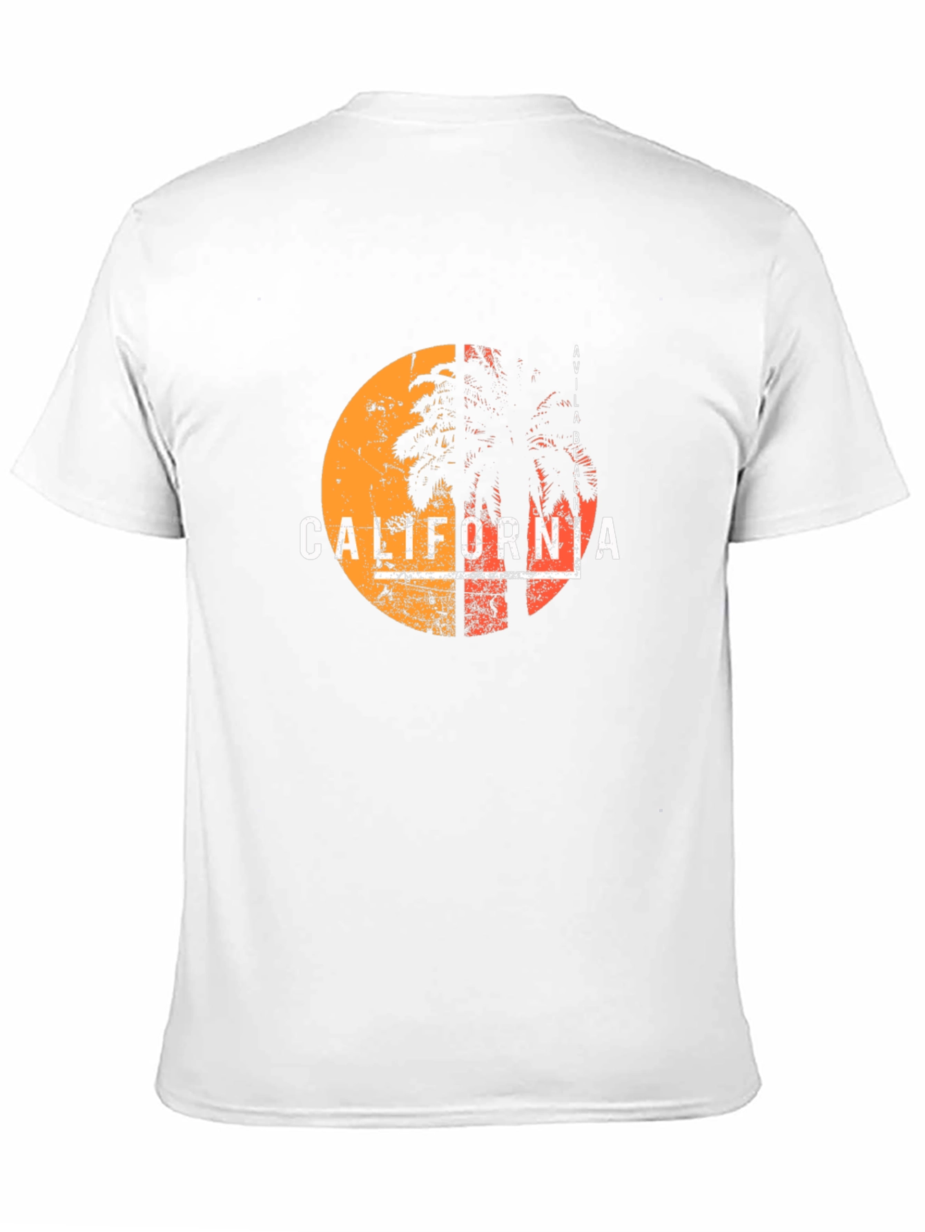 California Palm Tree Graphic T-Shirt