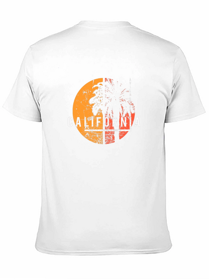 California Palm Tree Graphic T-Shirt