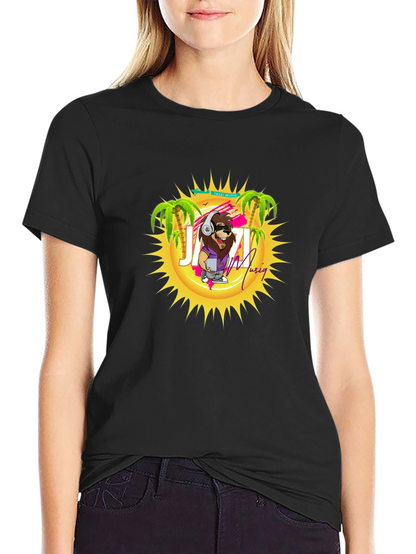 Jazzi Musiq T-Shirt - Cool Lion Graphic Tee