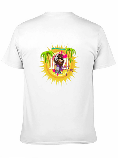 Jazzi Musiq T-Shirt - Cool Lion Graphic Tee