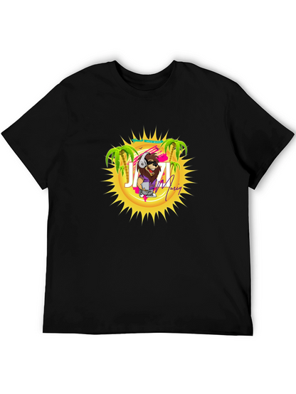 Jazzi Musiq T-Shirt - Cool Lion Graphic Tee