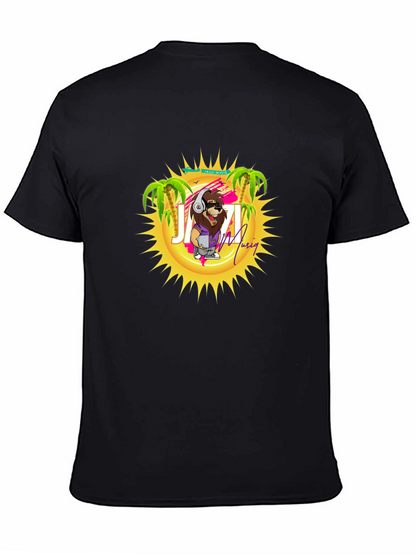 Jazzi Musiq T-Shirt - Cool Lion Graphic Tee