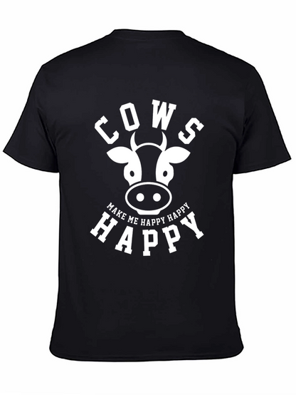 Cows Make Me Happy T-Shirt