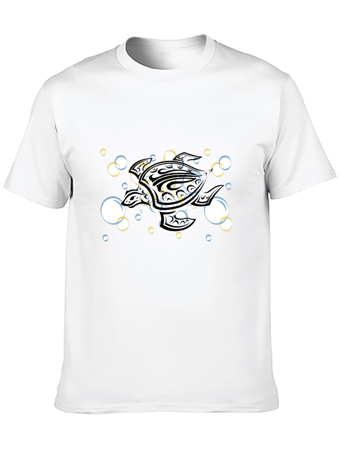 Tribal Turtle T-Shirt - Black