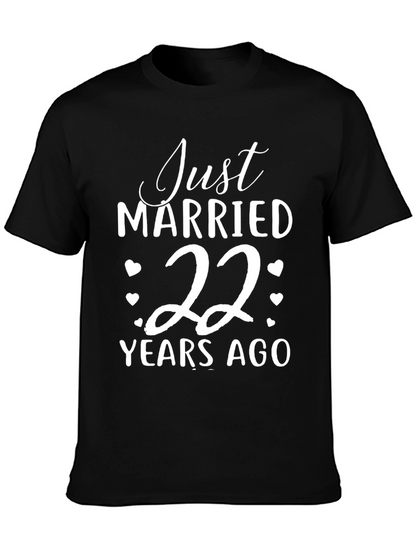 Just Married 22 Years Ago T-Shirt