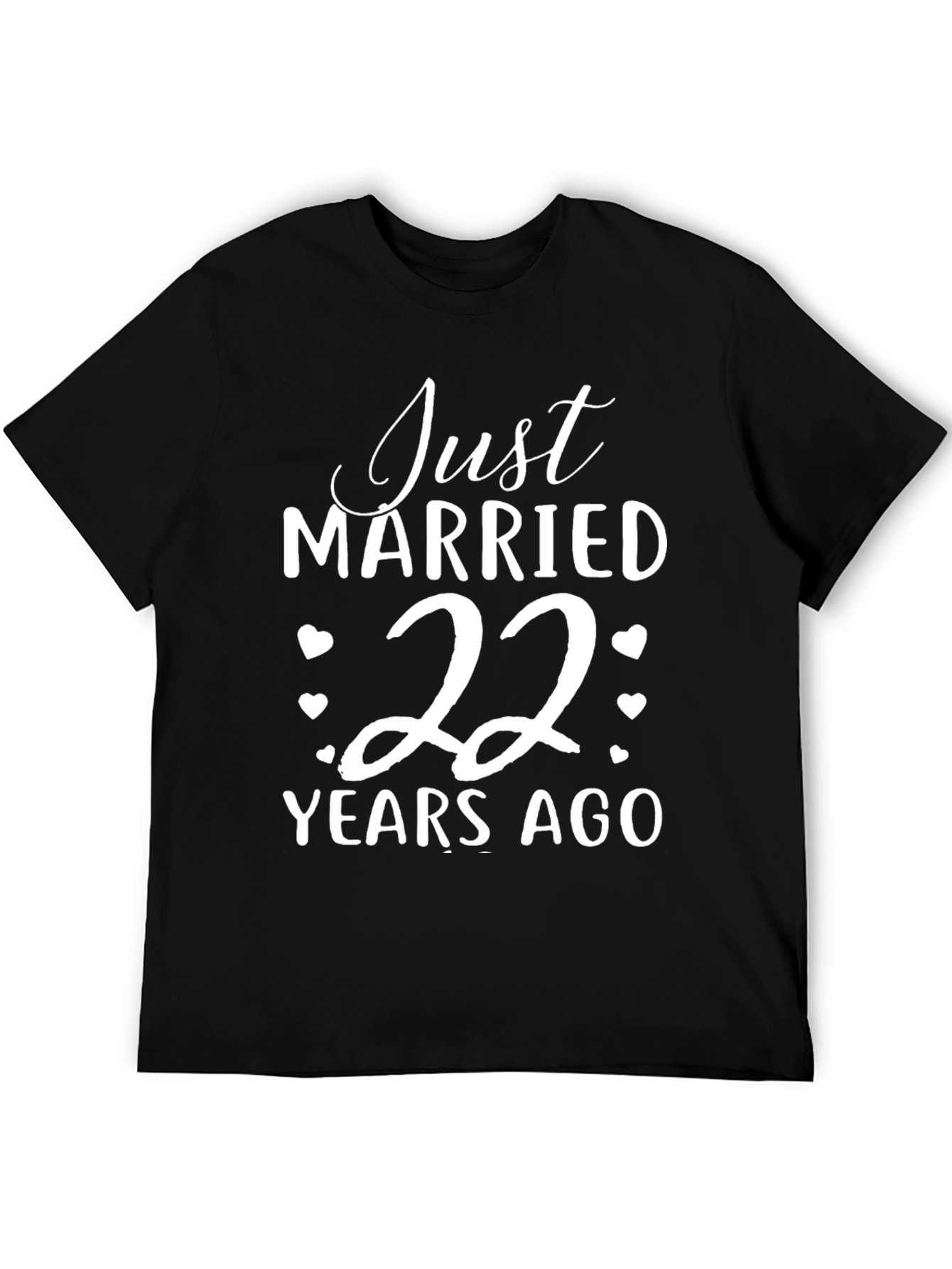 Just Married 22 Years Ago T-Shirt