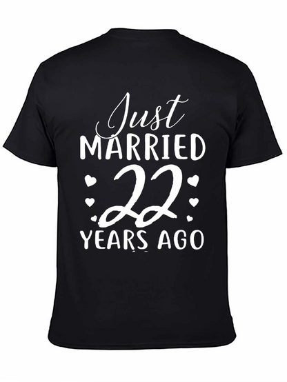 Just Married 22 Years Ago T-Shirt