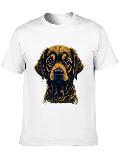 Dog Graphic Black T-Shirt