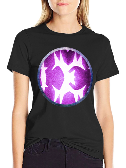 Graphic Tee - Purple Starburst Design