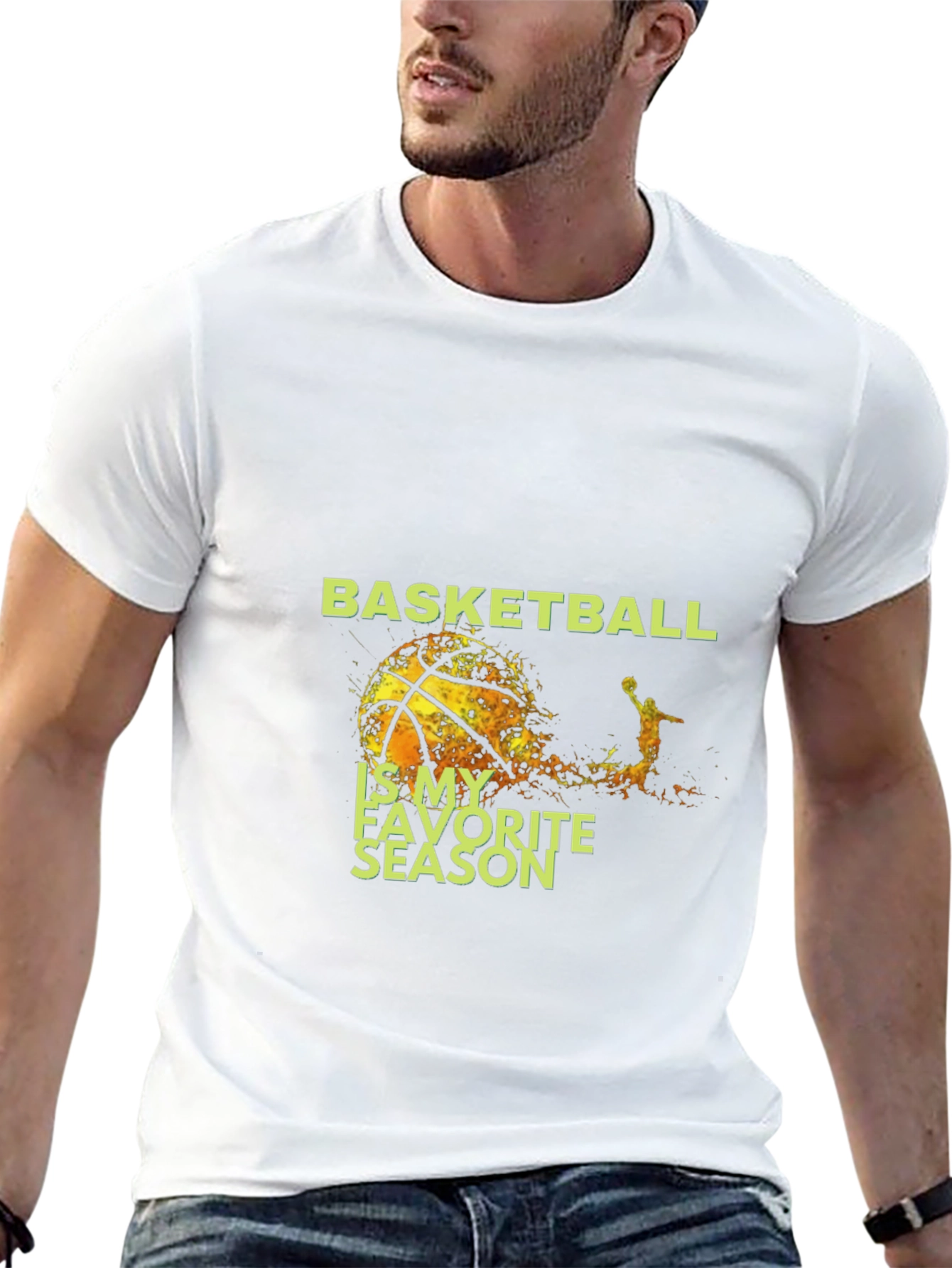 Basketball Favorite Season Graphic Tee