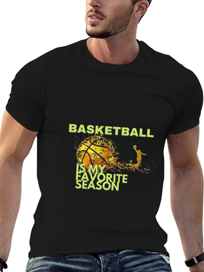 Basketball Favorite Season Graphic Tee