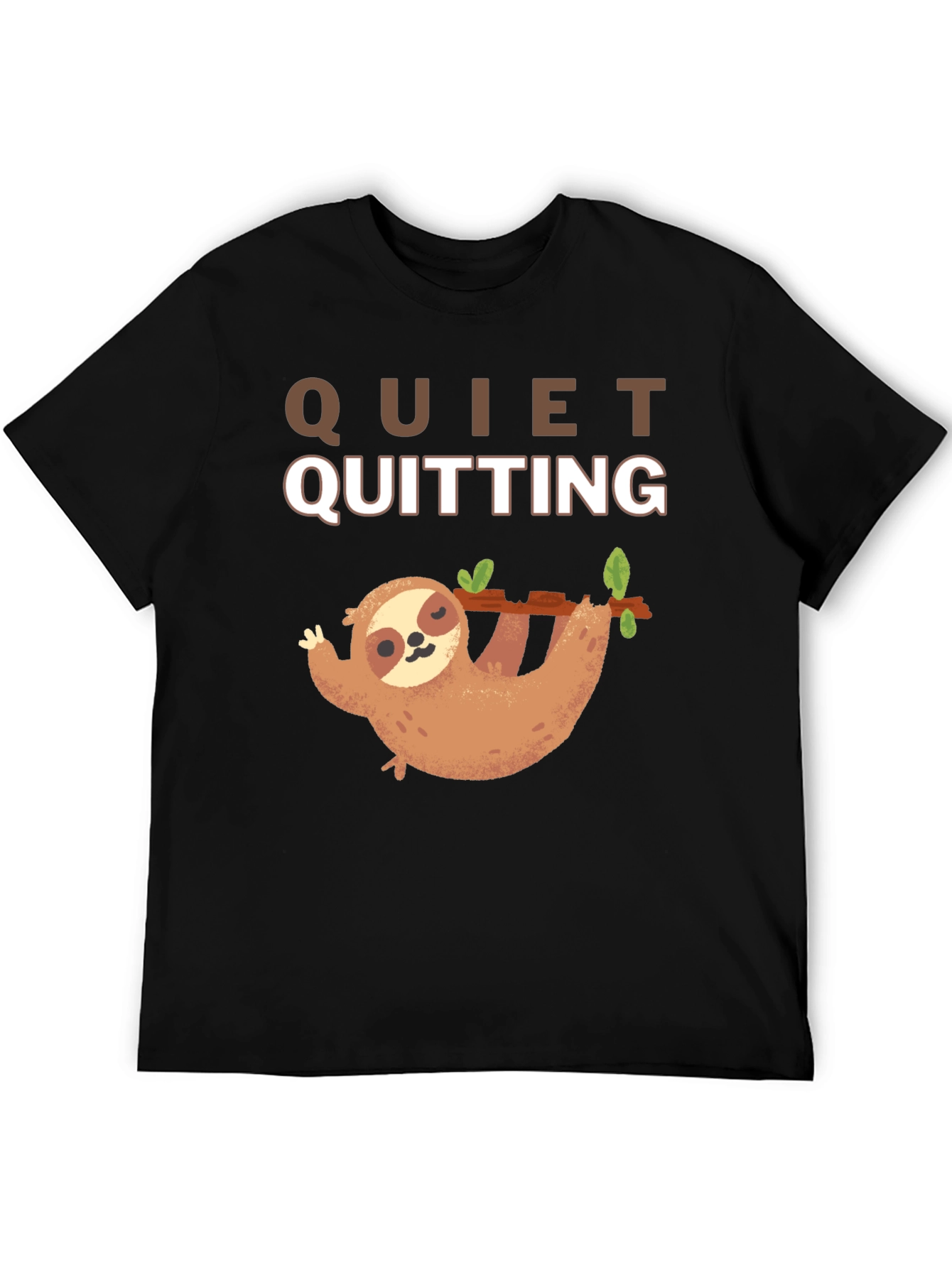 Quiet Quitting Sloth T-Shirt