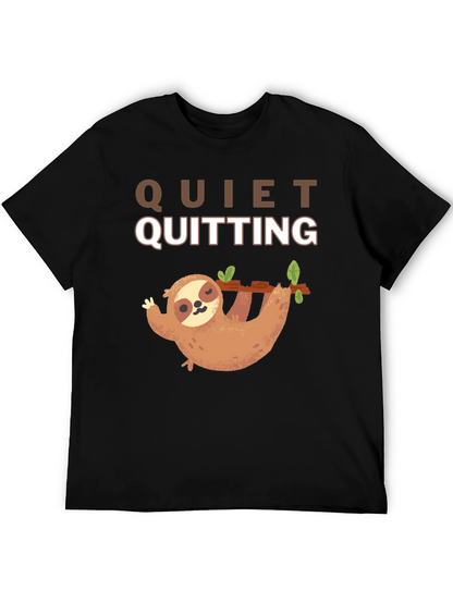 Quiet Quitting Sloth T-Shirt