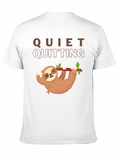 Quiet Quitting Sloth T-Shirt