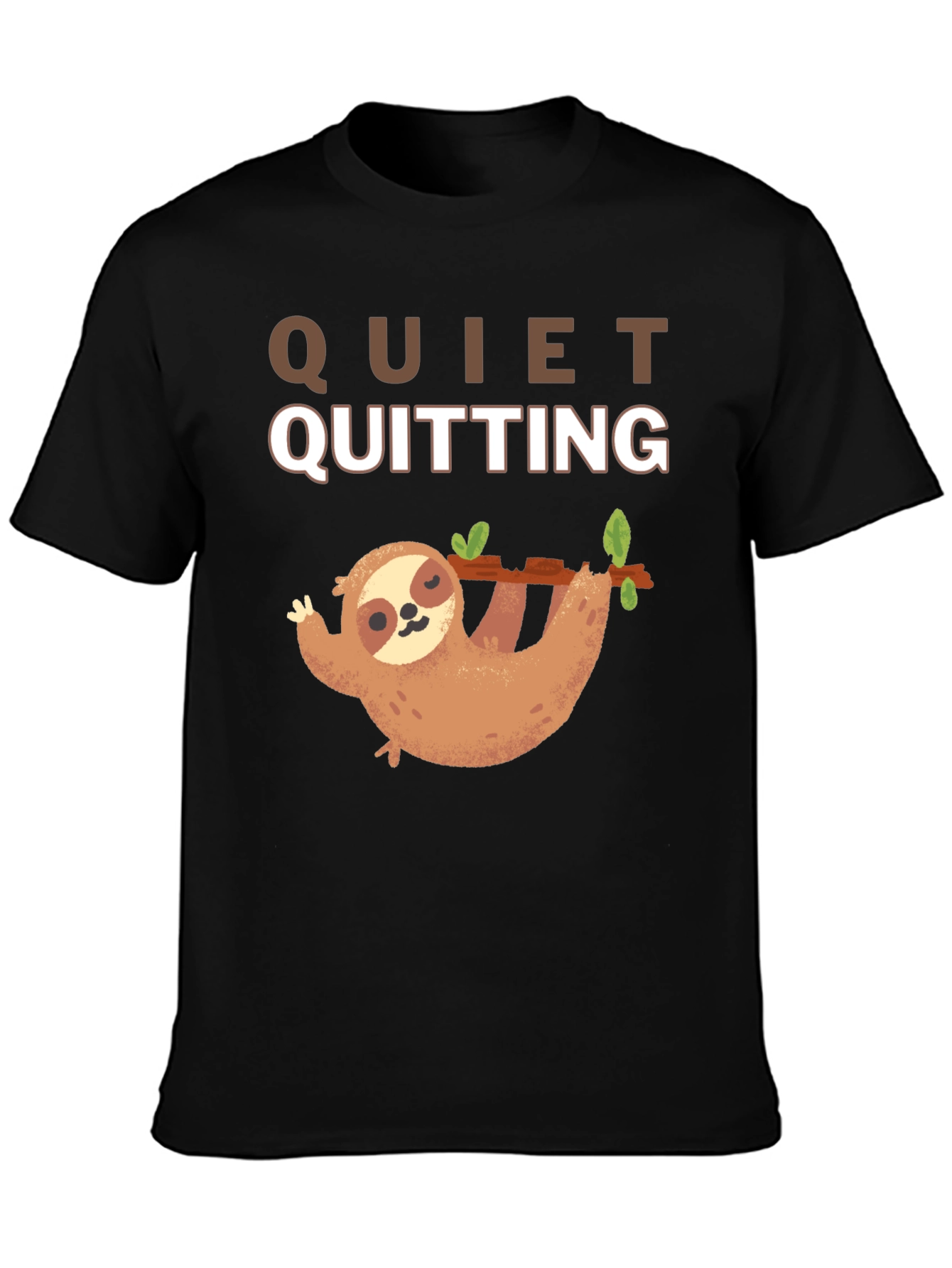 Quiet Quitting Sloth T-Shirt
