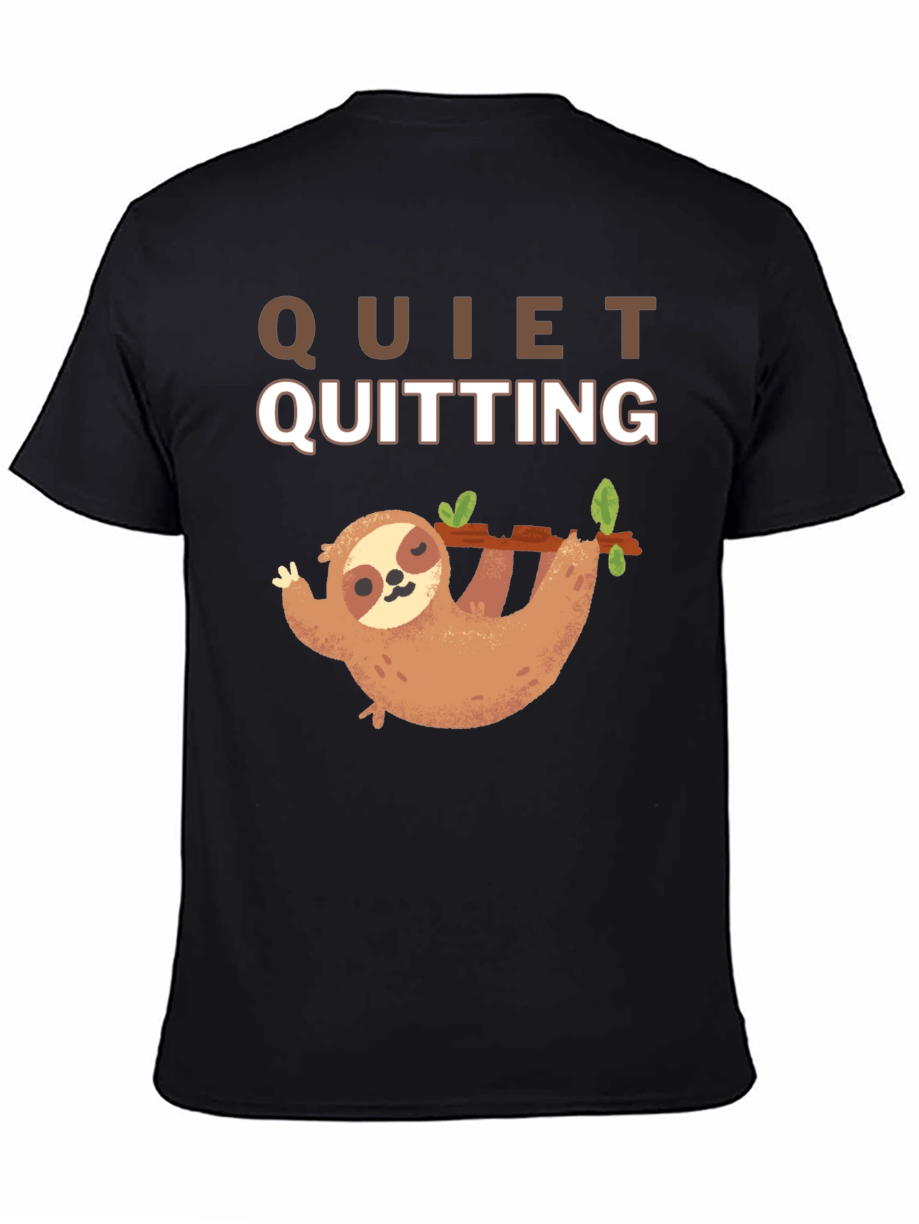 Quiet Quitting Sloth T-Shirt