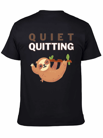 Quiet Quitting Sloth T-Shirt