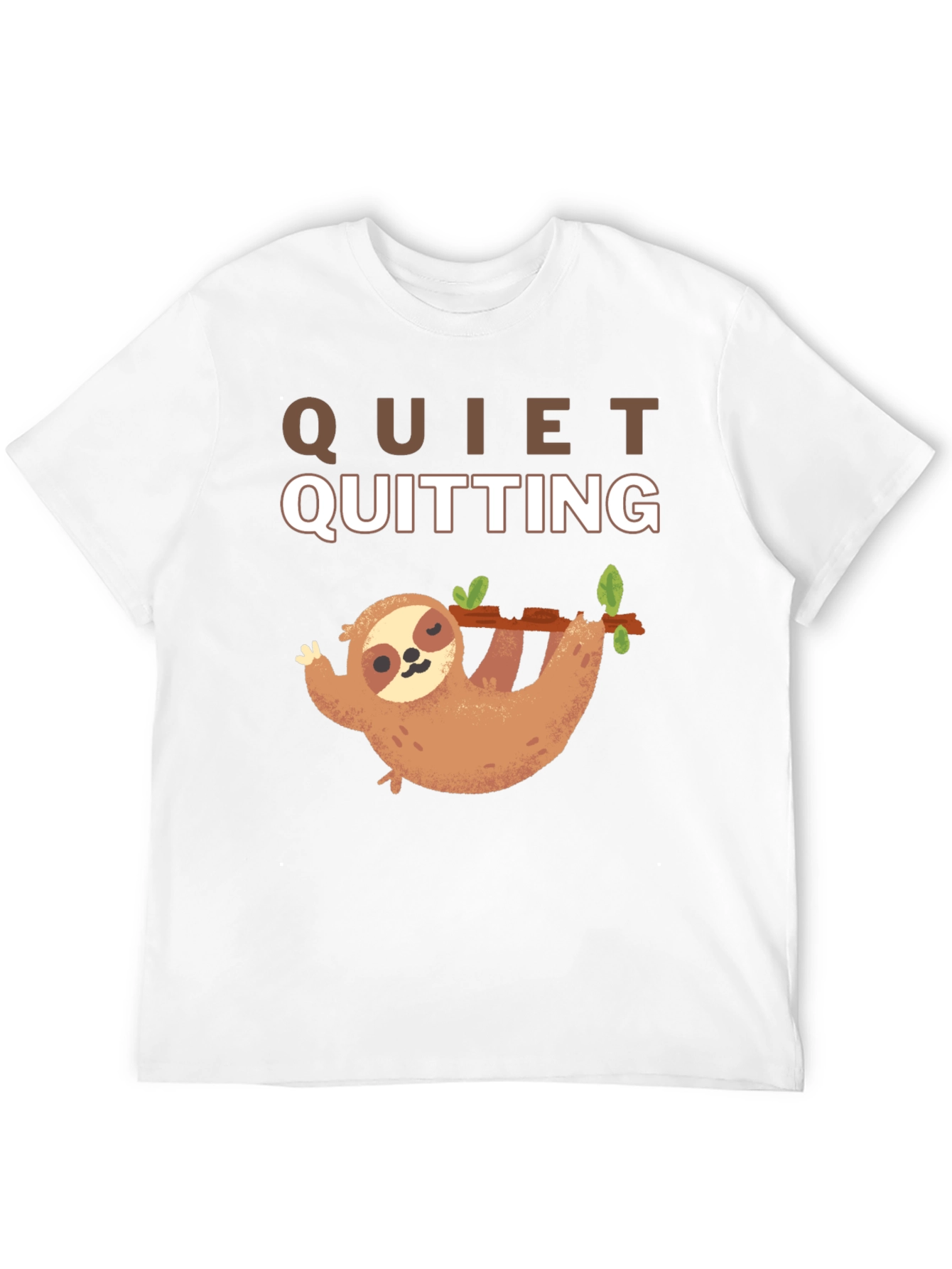 Quiet Quitting Sloth T-Shirt