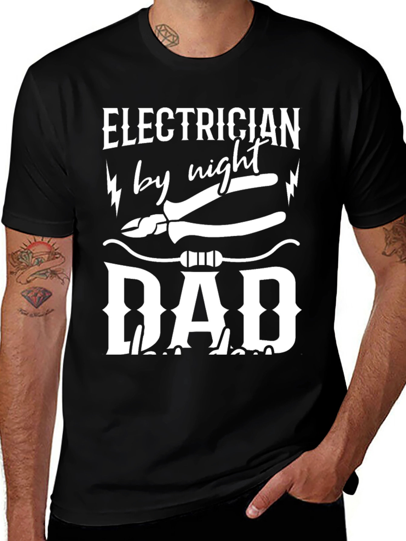 Electrician Dad T-Shirt