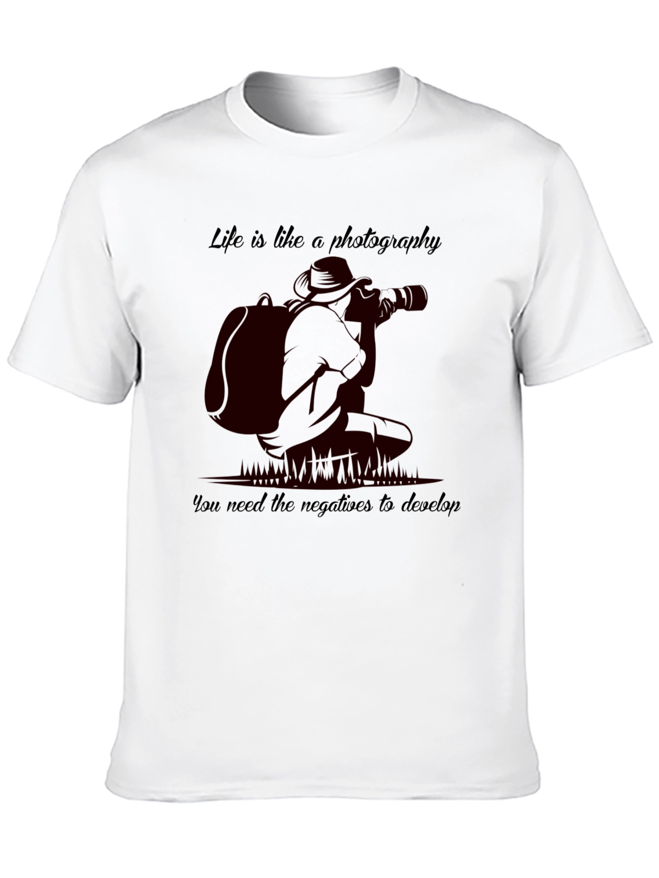 Photography Quote Graphic Print Tee
