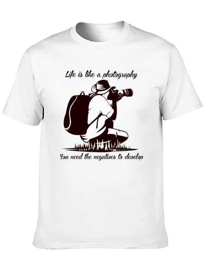 Photography Quote Graphic Print Tee