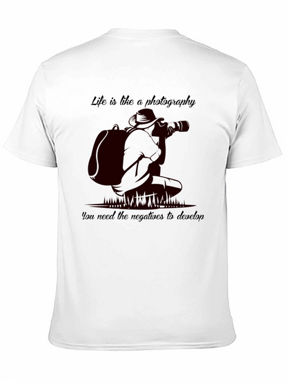 Photography Quote Graphic Print Tee