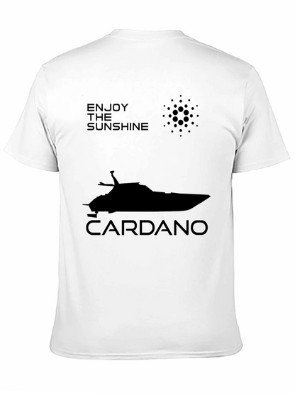 Enjoy The Sunshine Cardano Boat T-Shirt