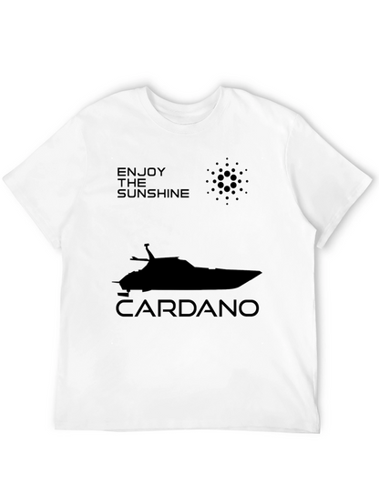 Enjoy The Sunshine Cardano Boat T-Shirt