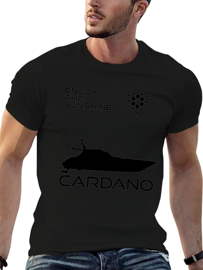 Enjoy The Sunshine Cardano Boat T-Shirt