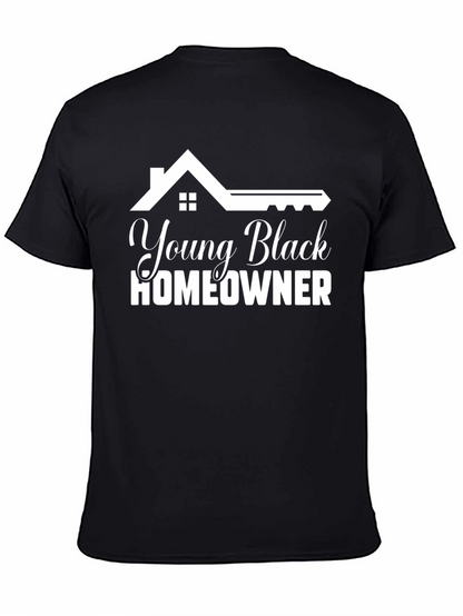 Young Black Homeowner Graphic T-Shirt