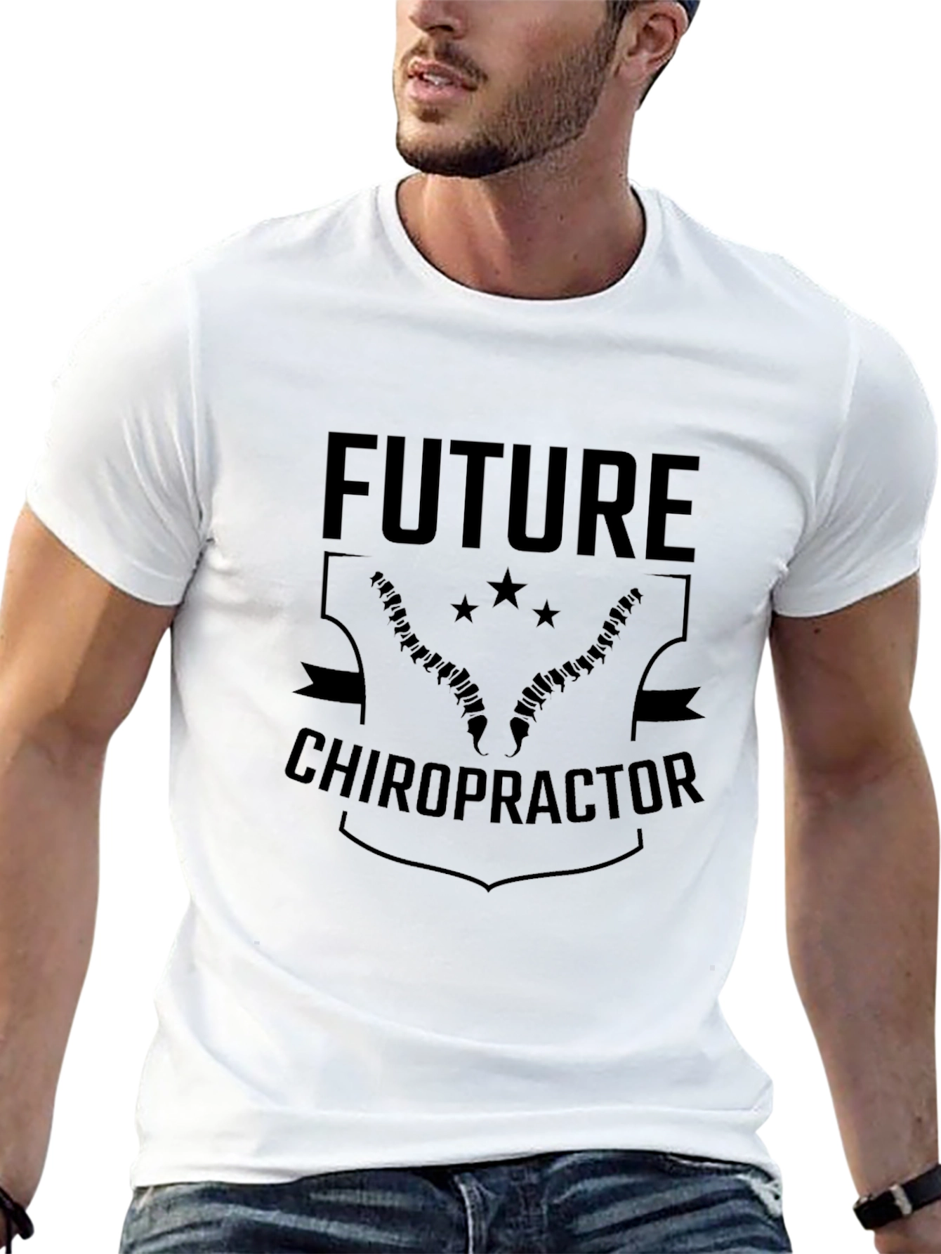 Future Chiropractor T-Shirt - Spine Design
