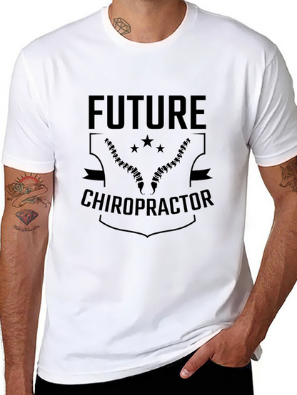 Future Chiropractor T-Shirt - Spine Design