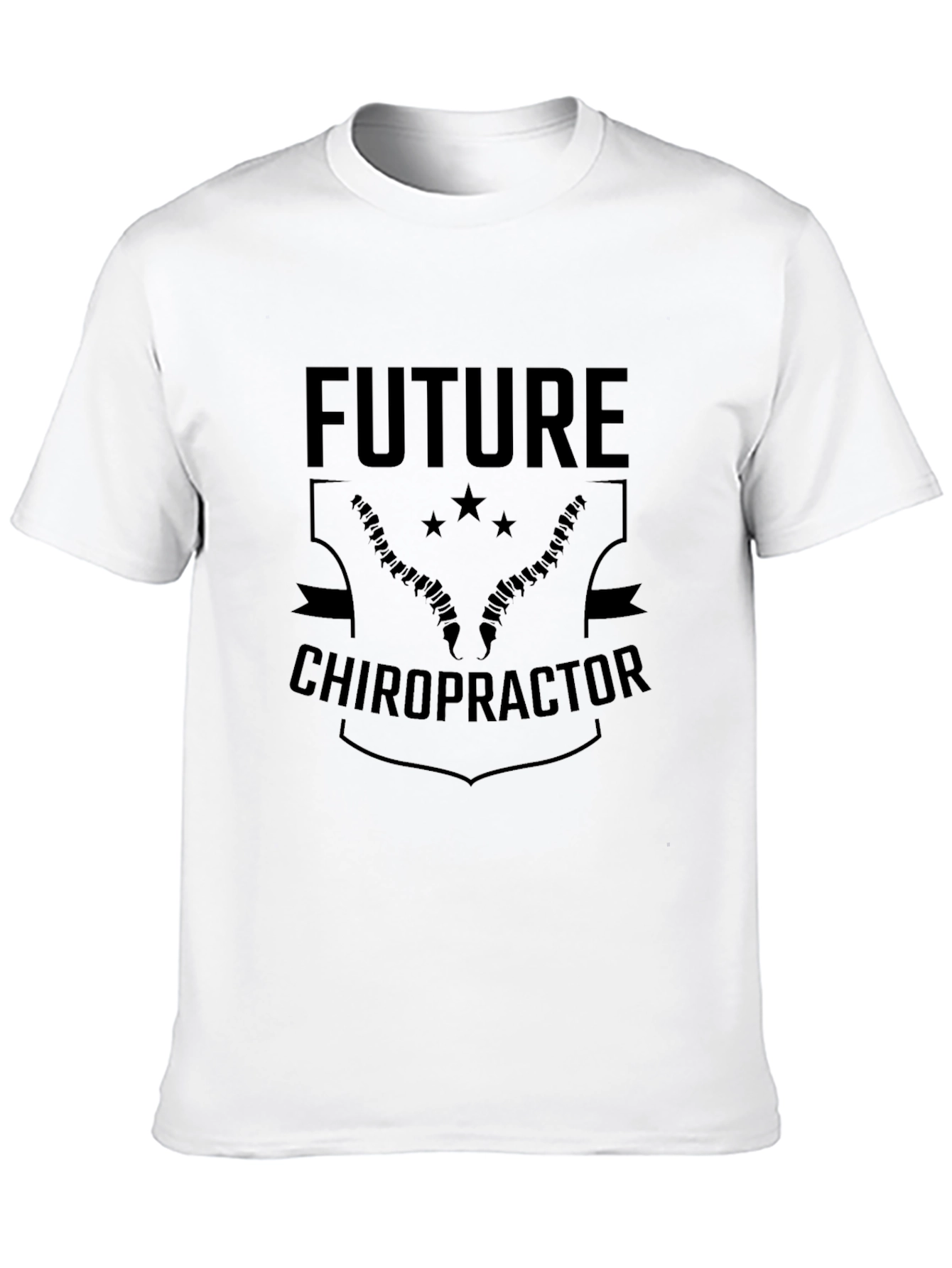 Future Chiropractor T-Shirt - Spine Design