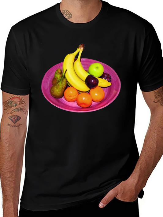 Fruit Bowl Graphic Tee - Casual Style