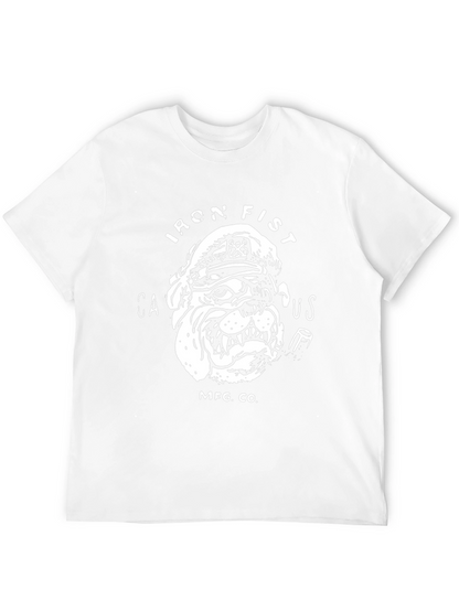 Iron Fist Bulldog Graphic Tee - Black