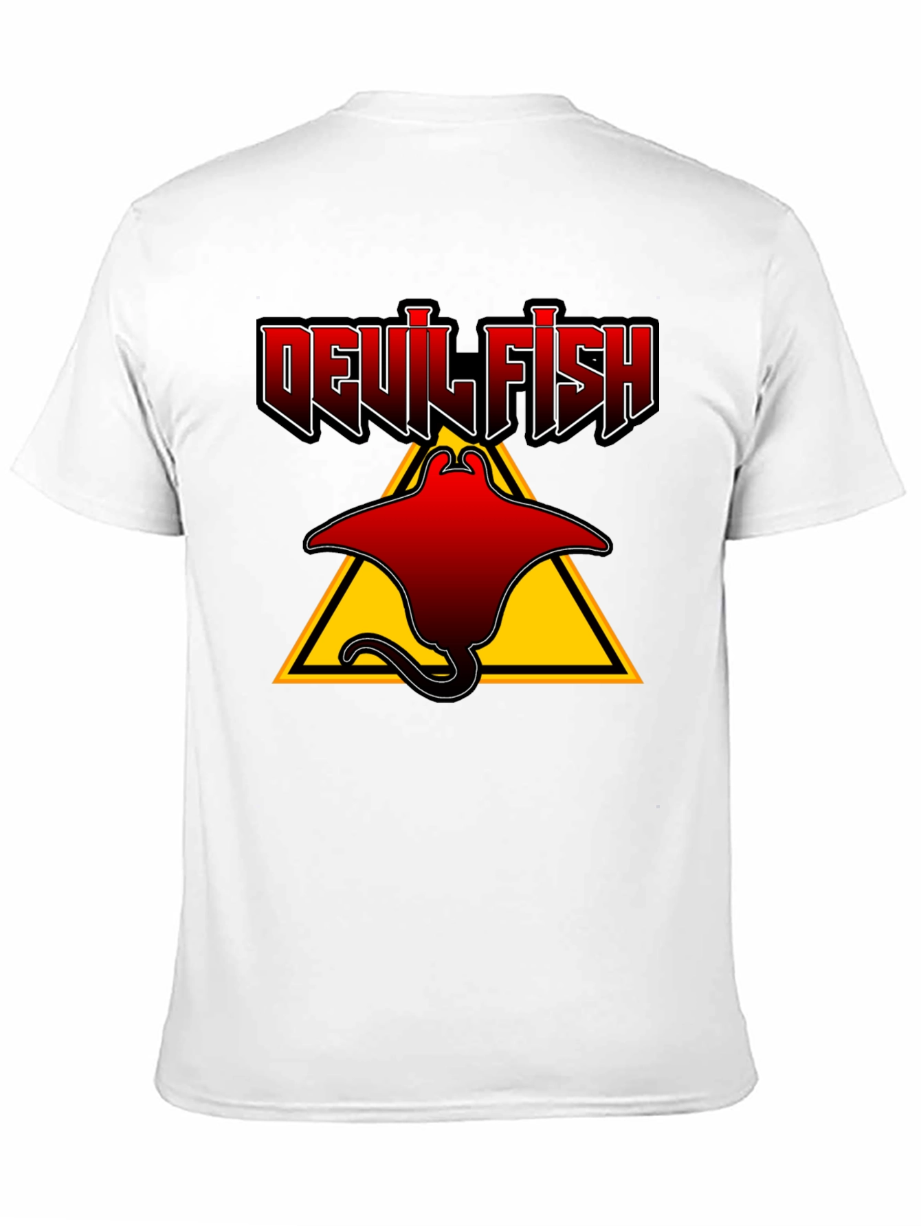 Devil Fish Graphic T-Shirt - Unique Design