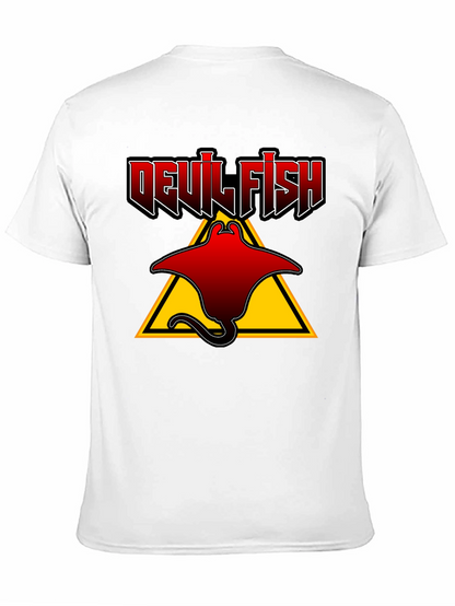 Devil Fish Graphic T-Shirt - Unique Design