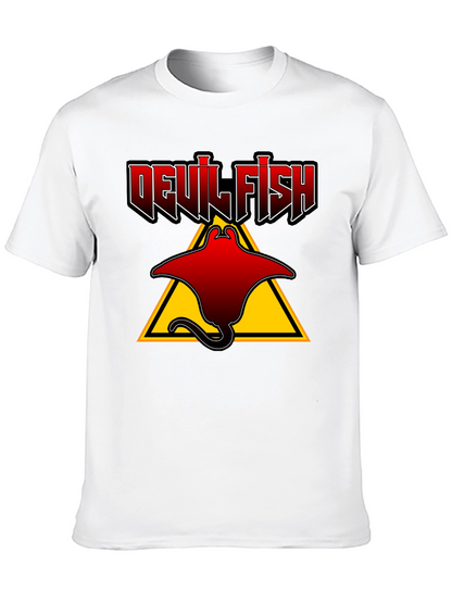 Devil Fish Graphic T-Shirt - Unique Design