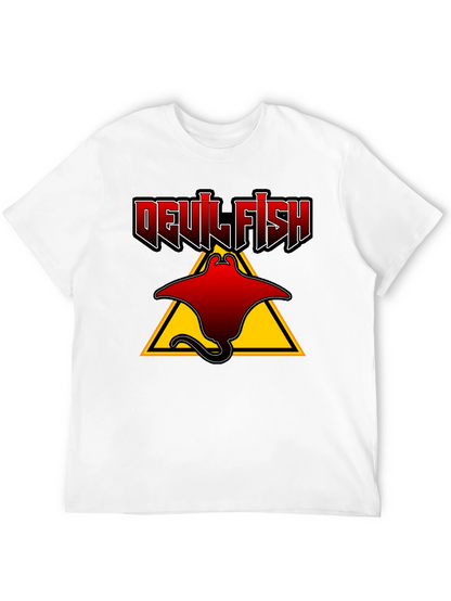 Devil Fish Graphic T-Shirt - Unique Design