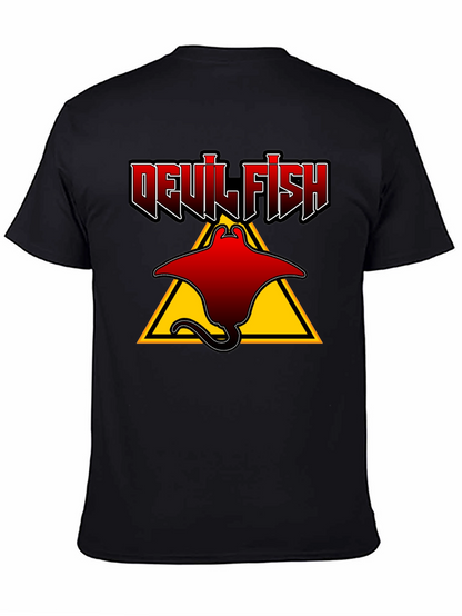 Devil Fish Graphic T-Shirt - Unique Design