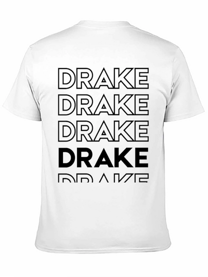 Mens Black Drake Graphic T-Shirt