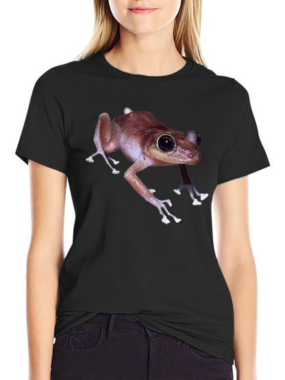 Frog T-Shirt - Black Graphic Tee