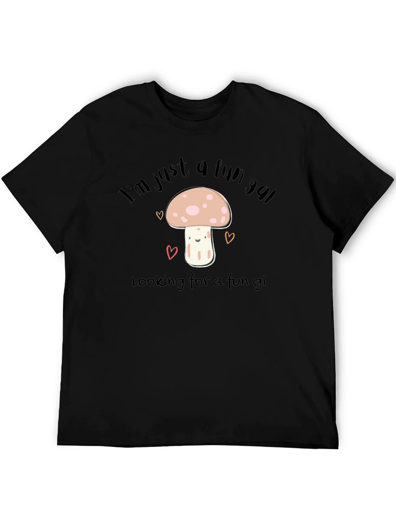 Fun Gal Mushroom Graphic T-Shirt - Soft Cotton Tee