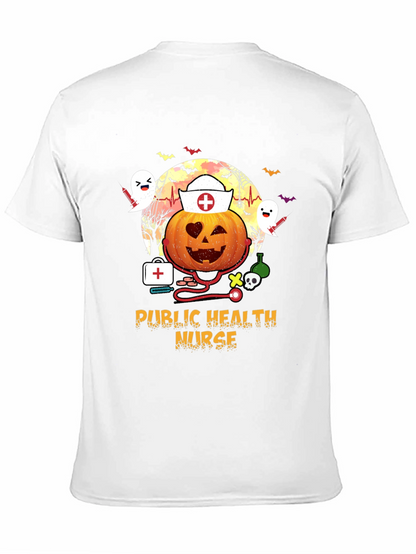 Halloween Public Health Nurse T-Shirt