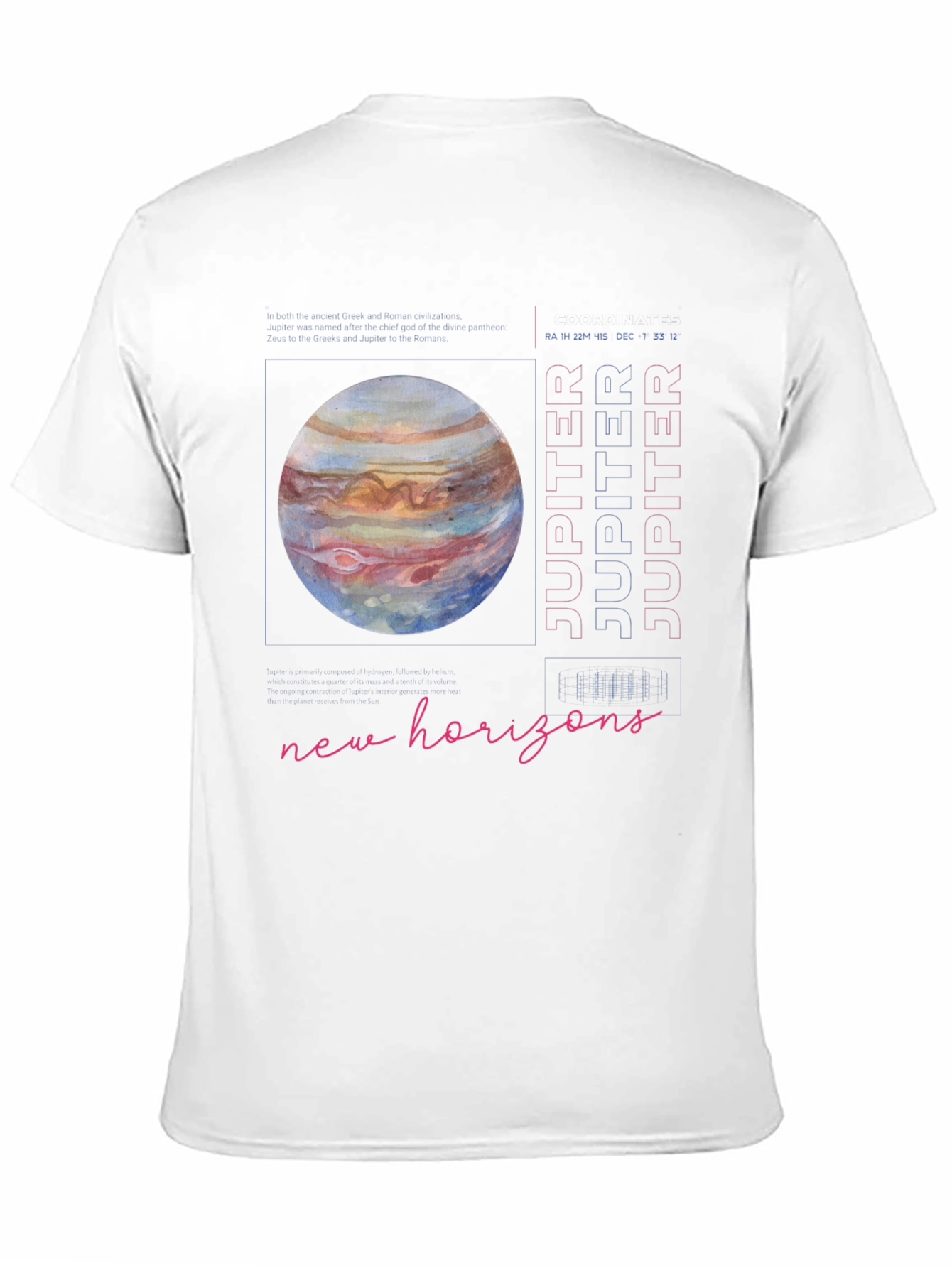 Jupiter New Horizons Graphic Tee