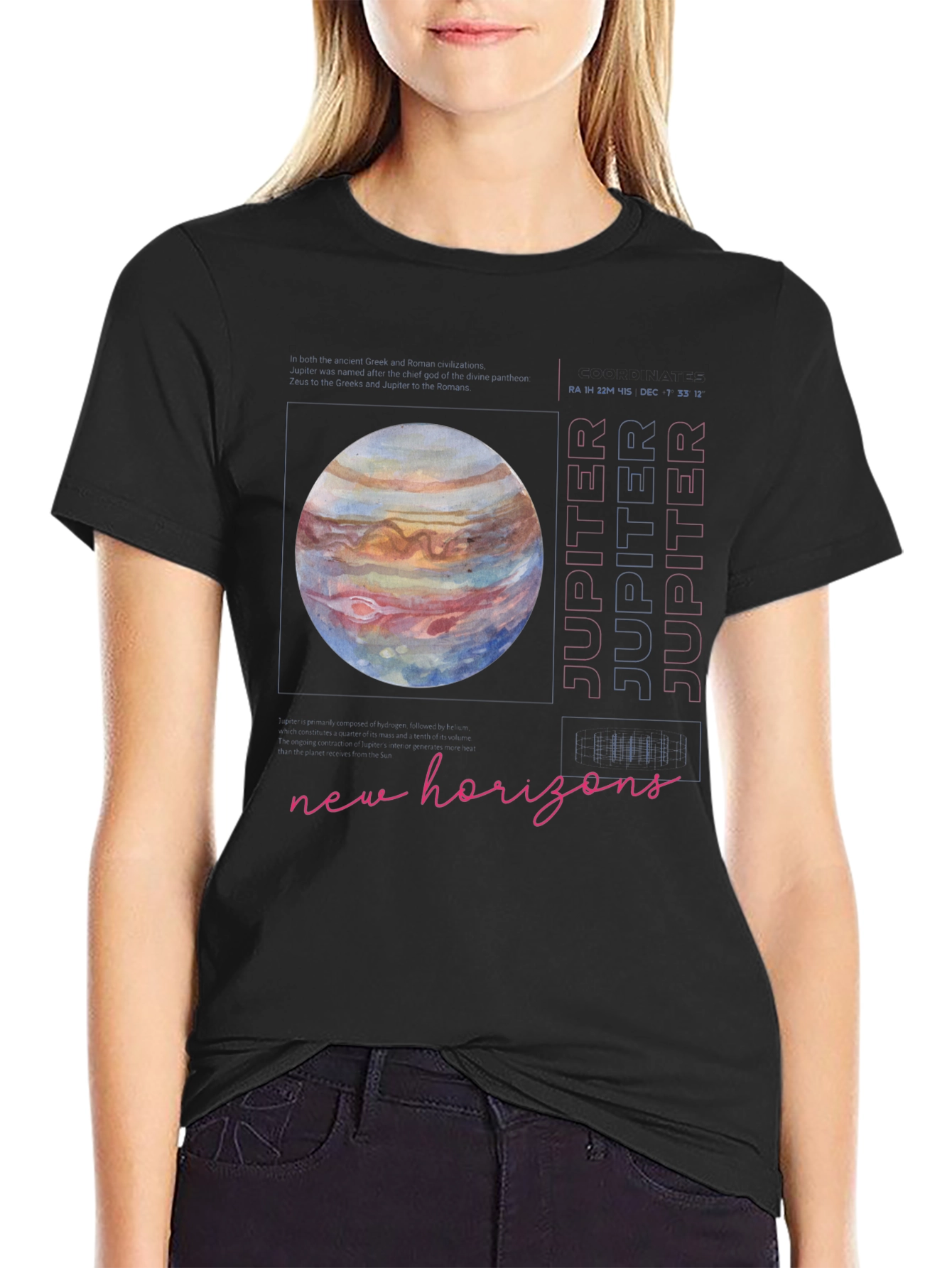 Jupiter New Horizons Graphic Tee