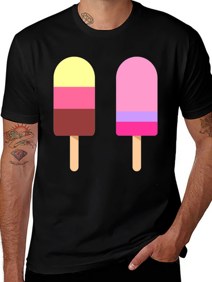 Ice Pop Graphic Tee - Summer Fun T-Shirt